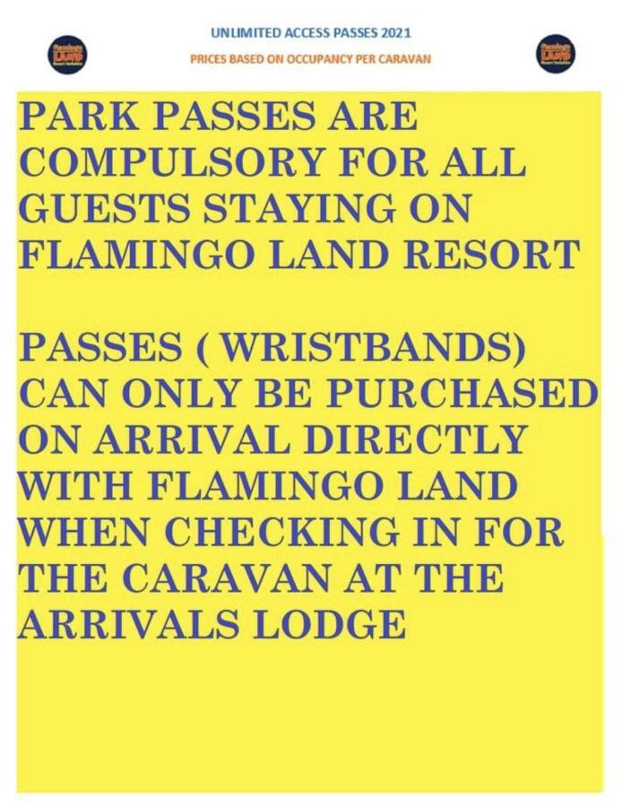Flamingo Land - Cedar Wood Cw49 Hotel Kirby Misperton ภายนอก รูปภาพ